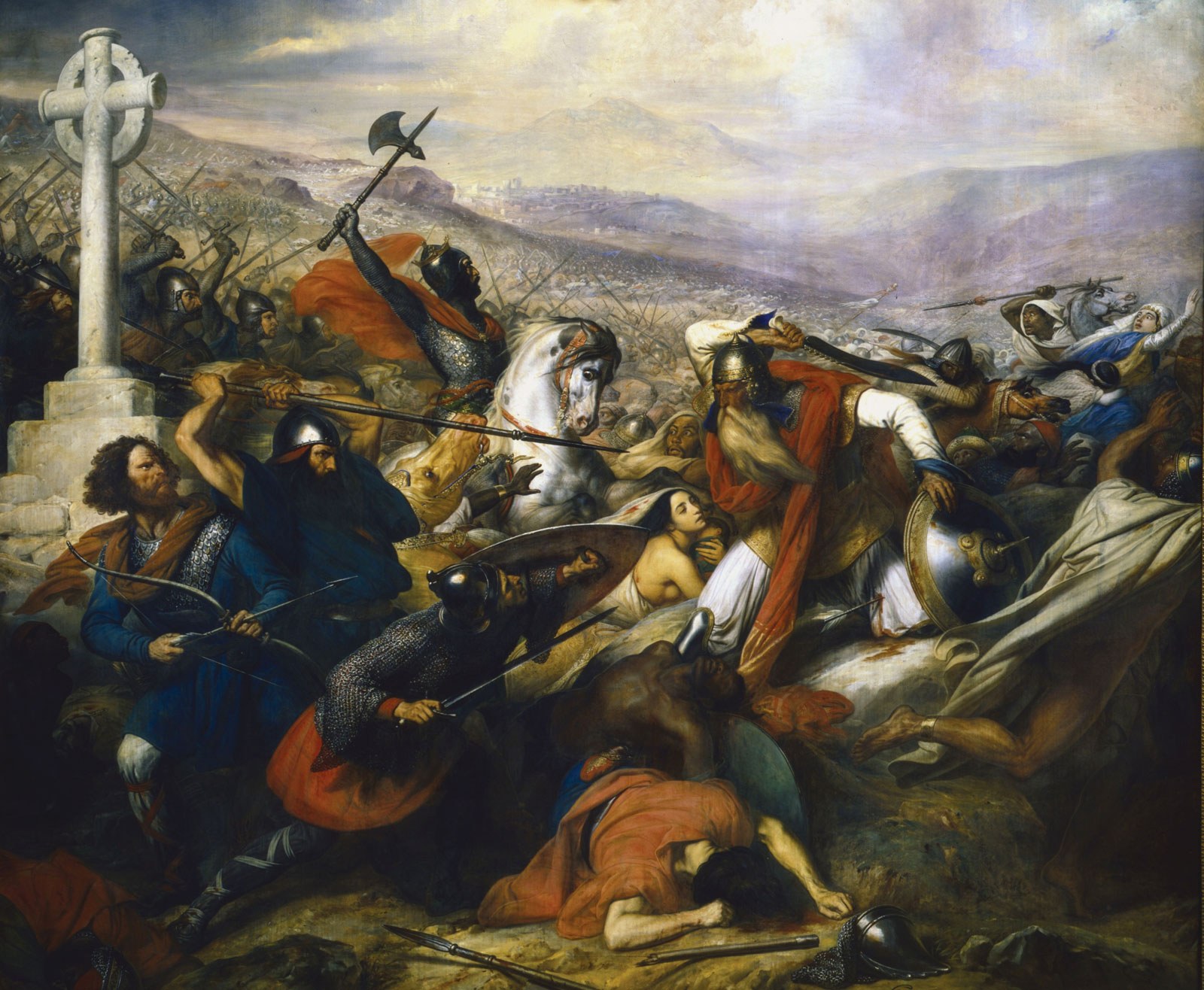 Carlo Martello alla Battaglia di Tours, 732