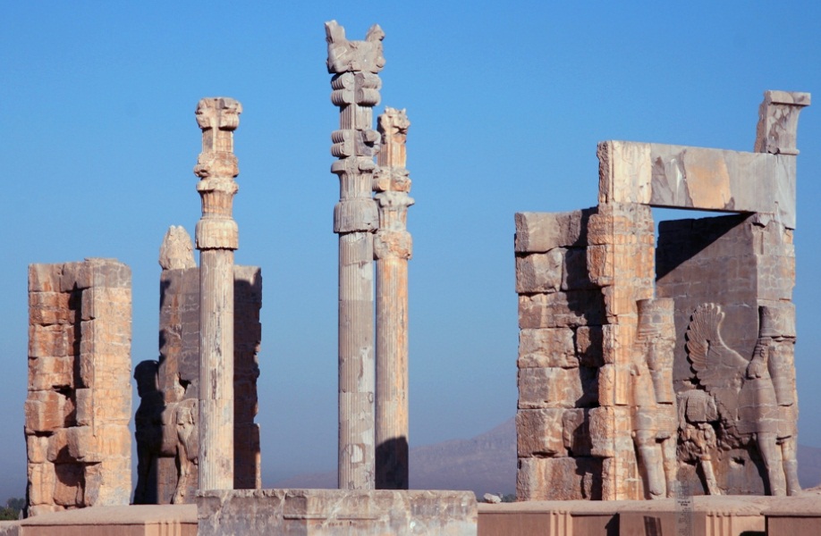 Rovine di Persepoli, capitale cerimoniale dell'impero achemenide