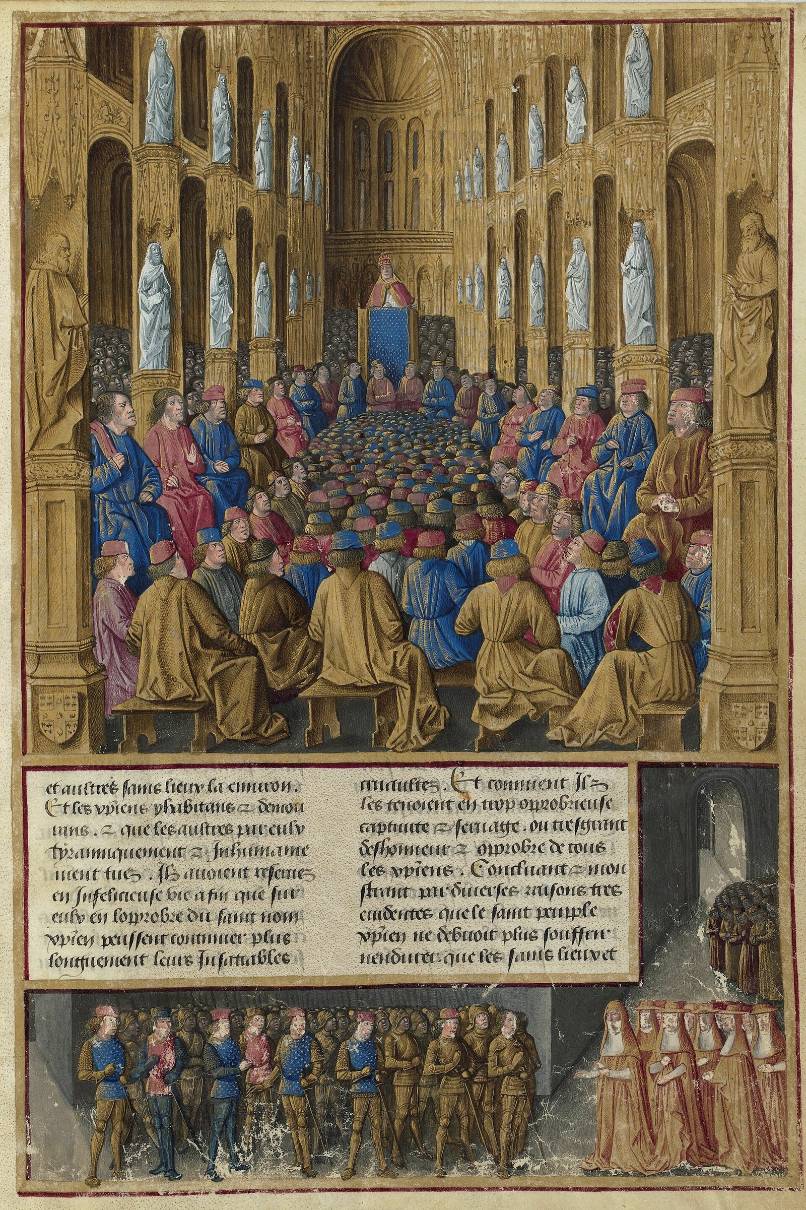 Papa Urbano II predica la Prima Crociata a Clermont, 1095